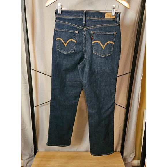 Women's Levis 512 Straight Leg Jeans Size 6P Short - Picture 2 of 5